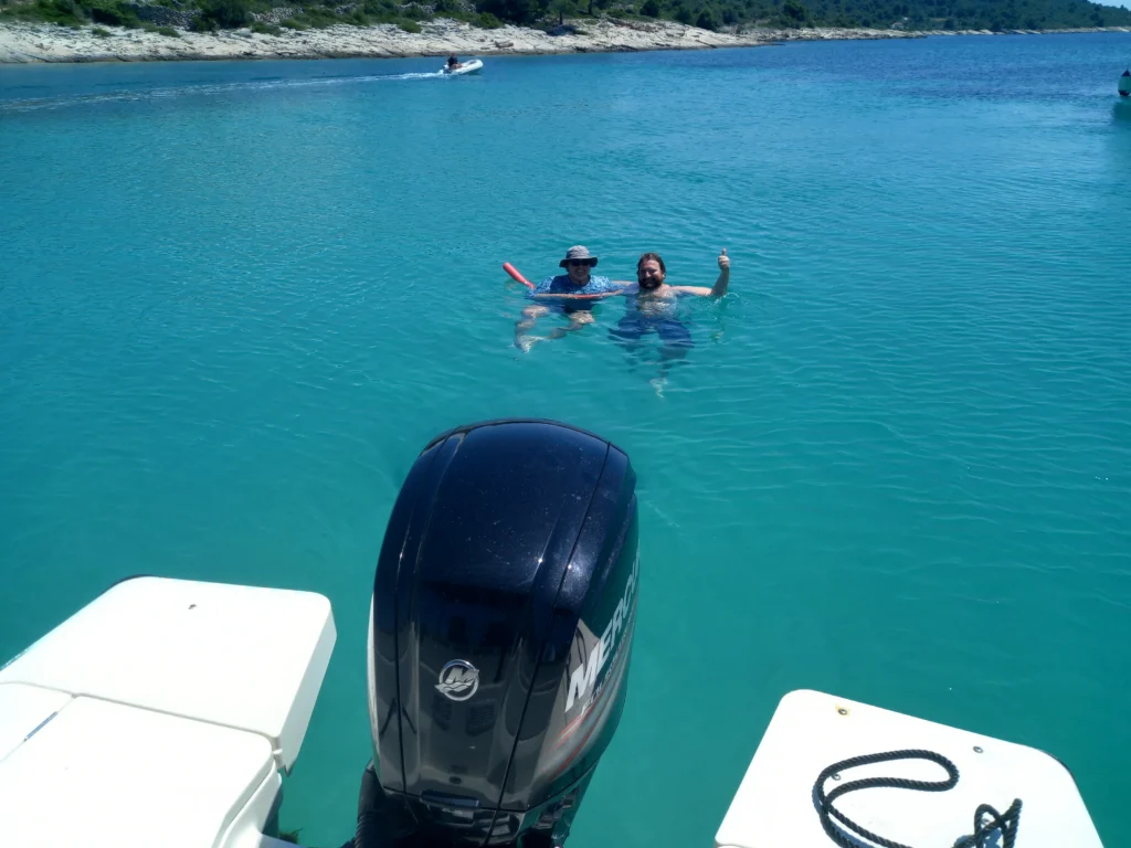 Blue Lagoon Croatia private boat tour from Split & Trogir with Nakiros Charter.