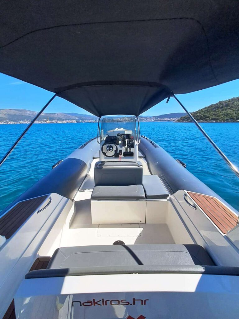 Trogir Boat Rent 770 RIB Sundeck Nakiros Charter