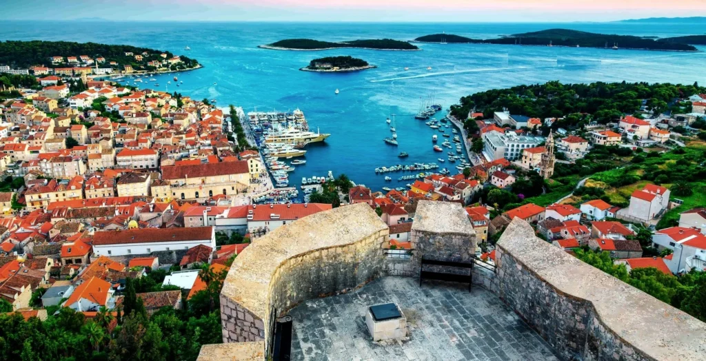 Private trip to hvar-city-boat tour From Split