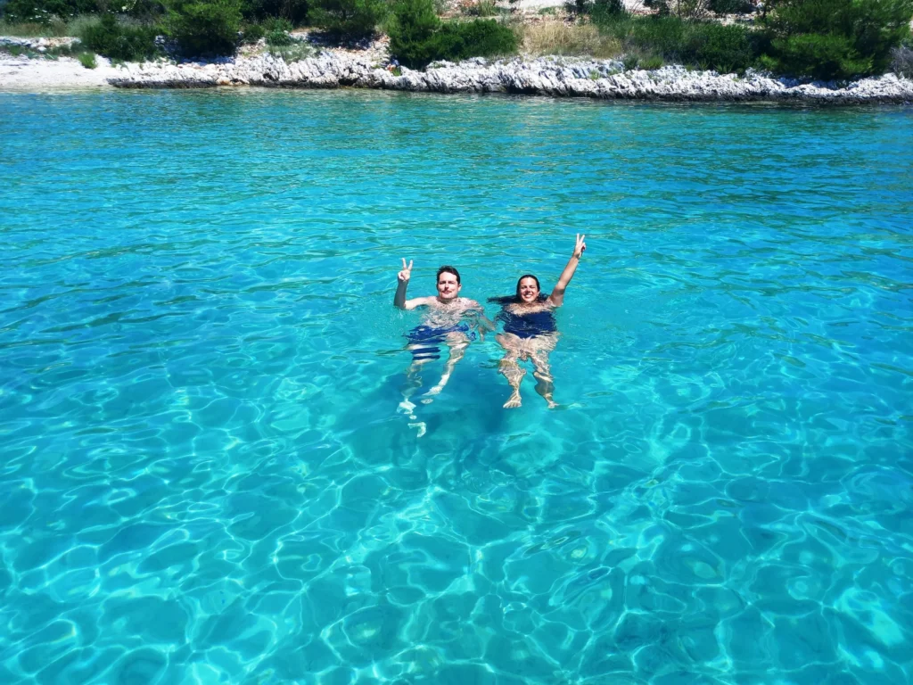 Blue Lagoon Croatia private boat tour from Split & Trogir with Nakiros Charter.